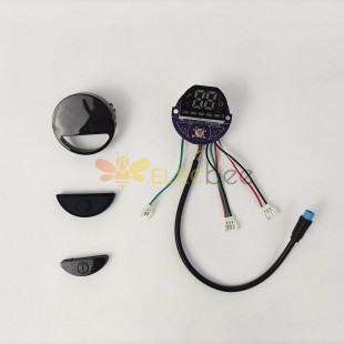 ES1 ES2 ES3 ES4 için Kapaklı Elektrikli Scooter Bluetooth Kurulu Purple