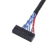 FIX S8 30P 2CH 8-bit LCD Screen LVDS Cable With Buckle Universal For 17-26 Inch LCD Driver Board