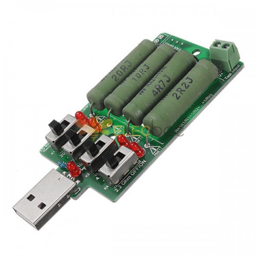 JUWEI 5V 10W 2 Schalter USB Alterungsentladungslader 3 Arten