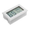 Mini LCD Dijital Termometre Higrometre Buzdolabı Dondurucu Sıcaklık Nem Ölçer Beyaz Yumurta Kuluçka