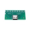 TYPE-C 母頭測試板 USB 3.1 帶 PCB 24P 母頭連接器適配器，用於測量電流傳導
