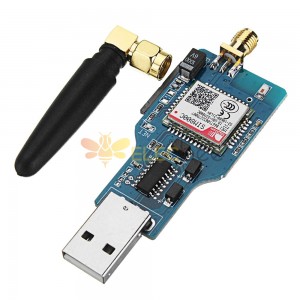 USB'den GSM Seri GPRS SIM800C Modülüne Bluetooth Sim900a Bilgisayar Kontrollü Antenli Arama