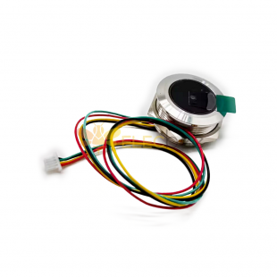 GM60 1D/2D Barkod QR Kod Barkod Okuyucu Modülü Paslanmaz Çelik LED Kontrol Halkası Gösterge Işığı UART Arayüzü