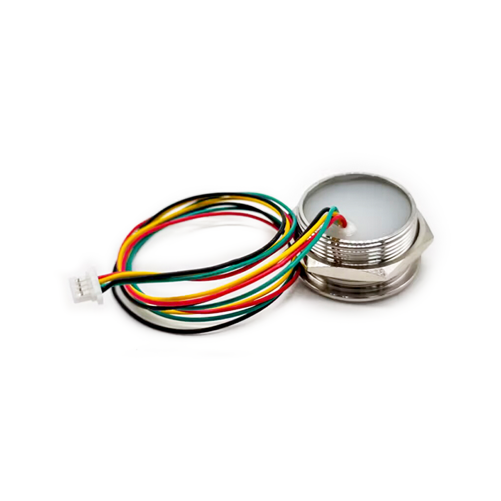 GM60 1D/2D Bar Code QR Code Barcode Reader Module Stainless Steel LED Control Ring Indicator Light UART Interface
