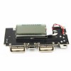 10Pcs 듀얼 USB 5V 1A 2.1A 모바일 전원 은행 18650 배터리 충전기 PCB 모듈 보드