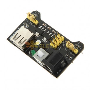 20Pcs MB102 Breadboard Module Adapter Shield 3.3V/5V for Arduino - products that work with official Arduino boards