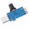 20pcs USB Mini Adjustable Speed Fan Module Wind Speed Governor Computer Cooling Mute
