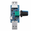 20 pcs USB Mini Vitesse Réglable Ventilateur Module Vent Vitesse Gouverneur Ordinateur Refroidissement Muet
