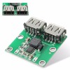 3Pcs Dual USB Output 6-24V To 5.2V 3A DC-DC Step Down Power Charger Module Converter