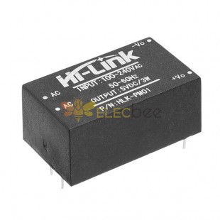 3Pcs HLK-PM01 AC-DC 220V To 5V Mini Power Supply Module Intelligent Household Switch Power Supply Module