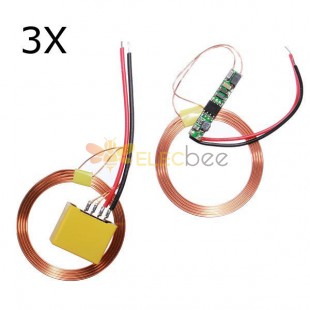 3Pcs Wireless Power Supply Coil Charger Board Wireless Charging Module