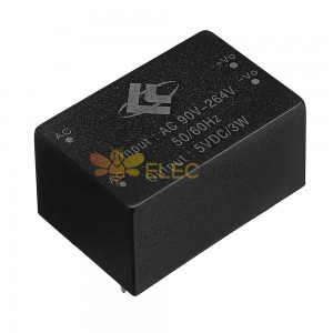 3pcs 220V to 5V 600mA 3W AC-DC Step Down Regulated Power Supply Module LC-Powr-FT838 Precision Board