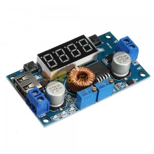 3pcs 5A Constant Voltage Current Step Down Power Supply Module With USB Charging Power Bank Conversion Board