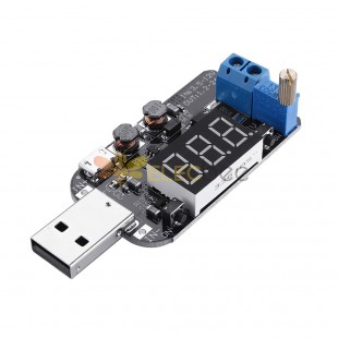 3pcs DC5V to 3.3V 9V 12V 18V 24V USB可调降压升压电源模块稳压器