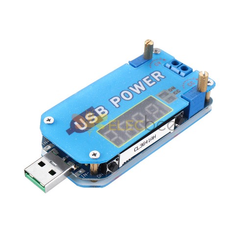 3pcs Geekcreit® USB Boost Module 5V to 9V12V Step Up Module Adjustable Voltage Current Display Router Converter with Shell