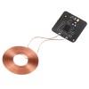 5V 0.6A 3W Qi carga inalámbrica estándar DIY bobina receptor módulo placa de circuito bobina de carga inalámbrica para teléfono inteligente