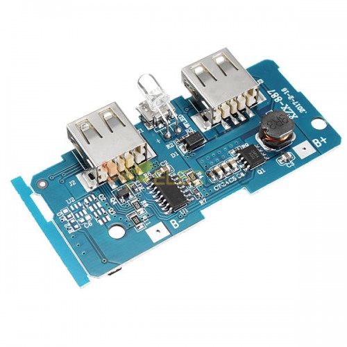 5pcs 3.7V To 1A 2A Boost Module DIY Power Mainboard Circuit Board Built