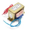 Transformador de potência pequeno de 80 W CA 220 V a 24 V de baixa frequência tipo E com isolamento pequeno