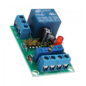 Placa de Control de carga de batería de 12V CC, módulo de Control de potencia del cargador inteligente, interruptor automático