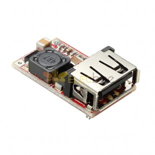 DC-DC Buck Module 6-24V 12V/24V to 5V 3A USB Step Down Power Supply Charger Efficiency 97.5%