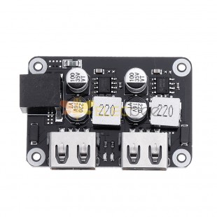 Dual USB Fast Charge Buck Module DC6-32V to 3-12V 24W * 2 Supports QC2.0 3.0 Huawei FCP Fast Charge