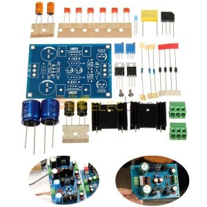 LM317 Adjustable Filtering Power Supply LM337 Voltage Regulator Module DIY Kit