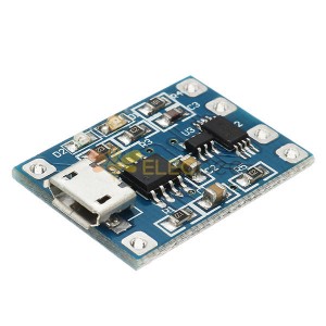 Micro USB TP4056 Lade- und Entladeschutzmodul Überstrom Überspannungsschutz 18650