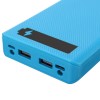 Versión ordinaria 10*18650 caja del banco de energía Dual USB DIY Shell 18650 soporte de batería caja de carga