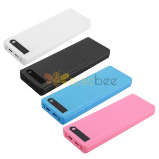 Quick Charge Version 10*18650 Power Bank Case Dual USB Mobile Phone Charge QC 3.0 PD DIY Shell 18650 Battery