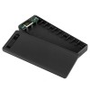 Schnellladeversion 10 * 18650 Power Bank Case Dual USB Handyladung QC 3.0 PD DIY Shell 18650 Batterie