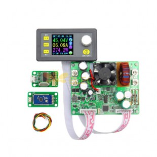 DPS5015 Haberleşme Sabit Voltaj Akımı Step-down Dijital Güç Kaynağı Modülü Buck Voltaj Dönüştürücü LCD Voltmetre 50V 15A