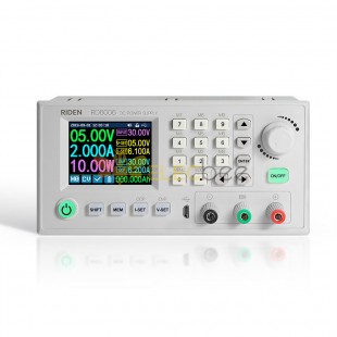 Interruptor de Control Digital RD6006/RD6006-W, fuente de alimentación ajustable, adaptador de corriente estabilizado de CC, módulo Buck, fuente de alimentación de monitoreo