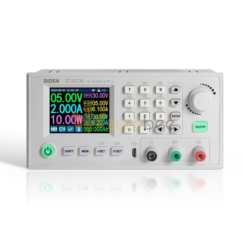 RD6006/RD6006-W Цифровой переключатель управления Регулируемый источник питания Адаптер постоянного тока со стабилизированным питанием Понижающий модуль Мониторинг источника питания