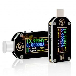 TC66/TC66C Type-C PD Trigger USB Voltage Ammeter Capacity Meter 2 Way Measurement Charger Battery APP PC USB Tester