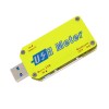 UM34 APP USB 3.0 Tip-C DC Voltmetre Akım Ölçer Pil Şarj Ölçme Kablosu Direnç Test Cihazı