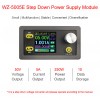WZ5005E降圧電源モジュール降圧電圧コンバータDC-DC8A250W5A1.44インチTFTLCDディスプレイでプログラム可能