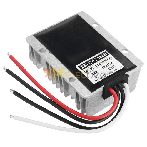 Waterproof 9-23V to 12V 15A Buck Regulator 12V 180W Automatic Step up and  Step Down