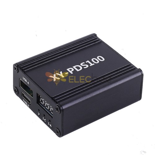 XY-PDS100 Módulo de carregamento USB duplo entrada 12-28V 5A 100W Saída 5-20V Conversor de tensão Tipo-C QC2/QC3/FCP/SCP/PPS/LVDC/PE1.1/PE2.1/PD Protocolo de carregamento