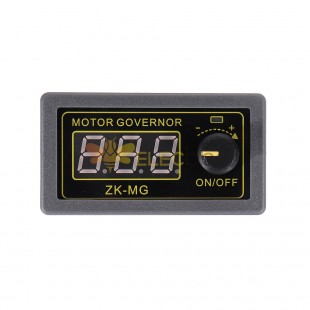 ZK-MG 5-30V 12V24V 5A Controlador de velocidad del motor de CC PWM de alta potencia Función de codificador de pantalla digital