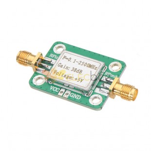 Amplificador de alto ganho de RF de ganho de 38dB de 0,1-2500 MHz