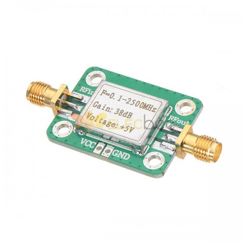 Amplificateur à gain élevé à micro-ondes RF à gain de 0,1 à 2500 MHz 38 dB