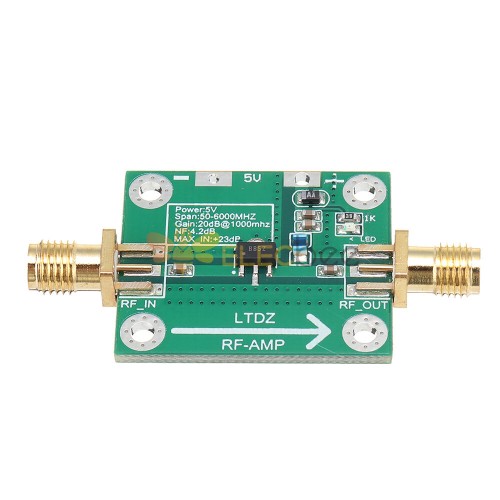 RF Power Amplifier Board Transmitter Circuit Module 20dB 50M-6000Mhz SBB5089 xr 
