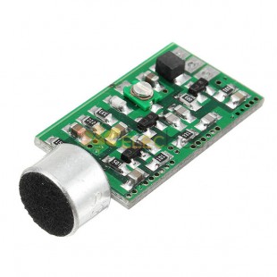Microphone sans fil FM Pickup Transmetteur audio sans fil Émission FM MIC Core Board V4.0 100 MHz