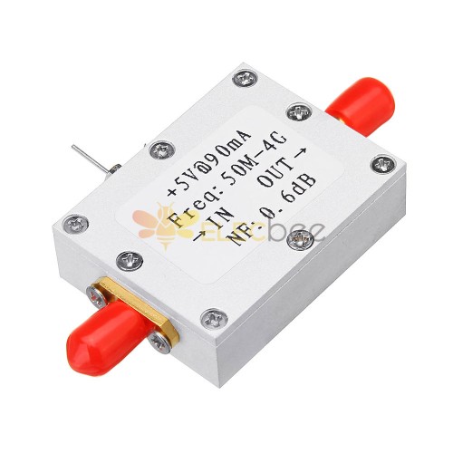 RF Amplifier Low Noise Amplifier Ham Radio Module LNA 50M-4GHz NF0.6dB RF FM HF VHF / UHF Ham Radio -110dBm