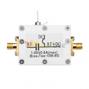 RF Splitter Bias Coaxial Feed Bias Tee 10MHz-6GHz Low Insertion Loss Wideband Amplifier