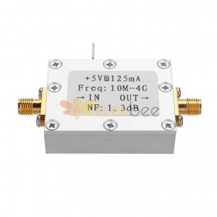 Amplificador de ruido ultrabajo LNA Alta linealidad 21DB 10M-4G Módulo de amplificación de banda ancha de alta ganancia