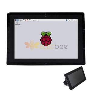 10.1 英寸電容式高清 LCD IPS 觸摸屏 1280x800 帶支架，適用於樹莓派香蕉派