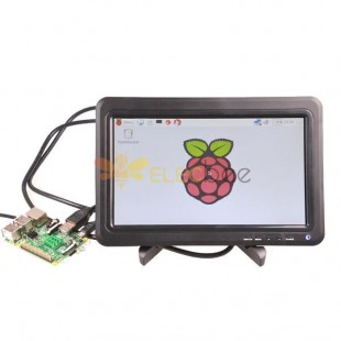 Kit d'affichage IPS d'écran LCD numérique de 10,1 pouces 1366*768 moniteur pour Raspberry Pi