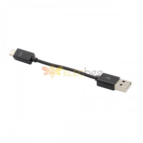 10PCS 12cm 通用微型 USB 2.0 数据和充电线，适用于树莓派