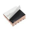 10 Uds. Kit de refrigeración de ventilador de disipador de calor de cobre y aluminio para Raspberry Pi B + Raspberry Pi 2